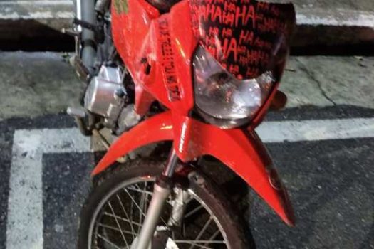 Uso de imagens do CGE em São Caetano auxilia a PM a apreender moto envolvida em roubos
