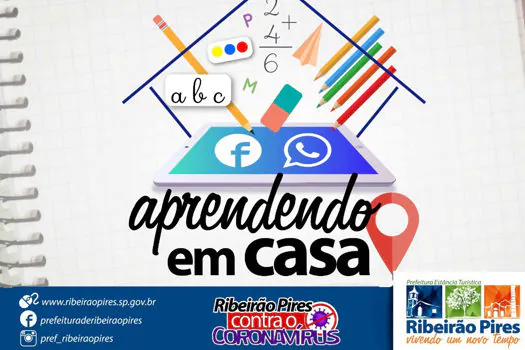 Alunos de Ribeirão Pires têm aulas de Educação Física no “Aprendendo em Casa”