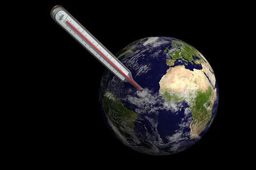 Temperatura média do planeta pode subir 3,4°C até 2100