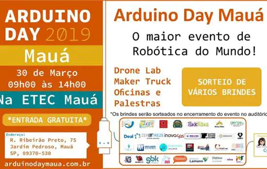 Etec de Mauá promove 2ª edição do Arduíno Day neste sábado