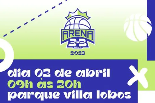 Projeto esportivo “Arena 3×3” chega ao Parque Villa Lobos em abril