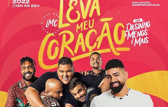 Dilsinho e o Grupo Menos é Mais são as atrações da Arena Carnaval SP dia 19 de fevereiro