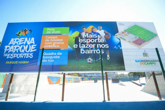 São Bernardo entrega Arena Parque de Esportes no Parque Hawai