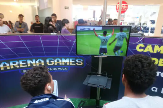 Arena Game agita as férias no Shopping Praça da Moça