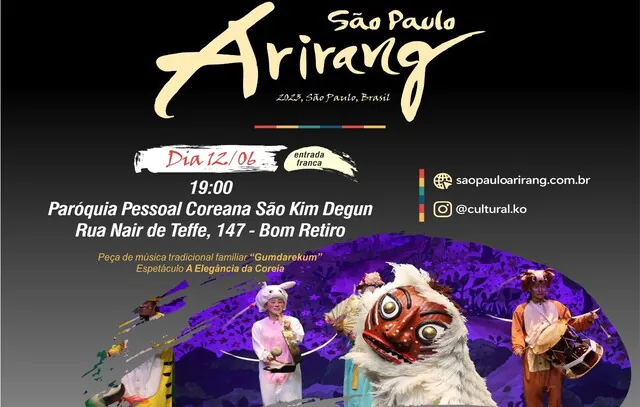 Festival Arirang São Paulo celebra 60 Anos da Imigração Coreana no Brasil