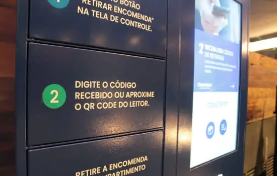 Shopping Metrópole tem armários inteligentes para retirada de produtos