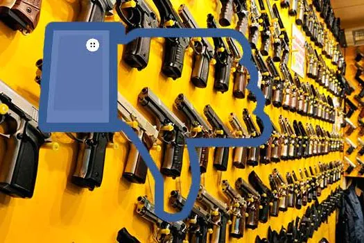 Comércio de armas avança no Facebook sem controle