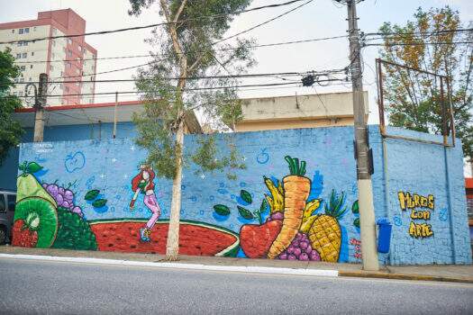 Escolas Estaduais de São Caetano do Sul recebem o projeto Muros Com Arte