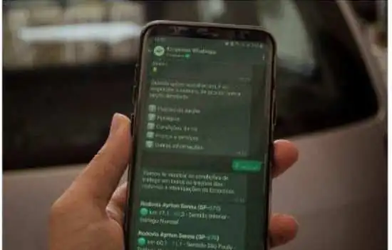 WhatsApp agiliza a comunicação e atendimento aos usuários em rodovias paulistas