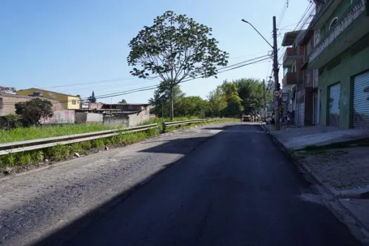 Prefeitura de Mauá realiza obras de recapeamento em diversos bairros da cidade