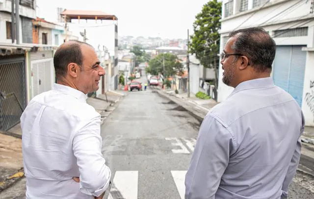 São Caetano inicia recapeamento da Rua Engenheiro Cajado de Lemos