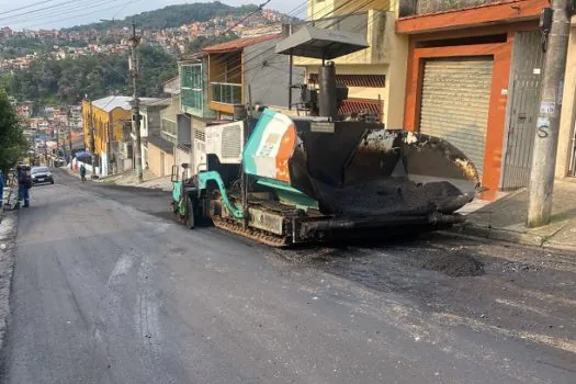 Prefeitura de Mauá amplia obras de recapeamento no Jardim Zaíra