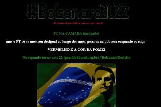 Hackers atacam sites petistas e pedem voto em Bolsonaro