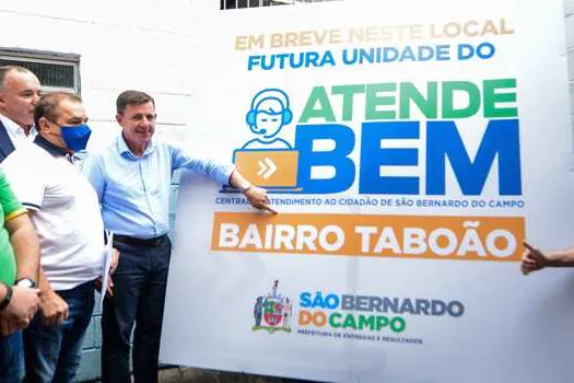 Prefeito Orlando Morando anuncia início das obras do Atende Bem no Taboão