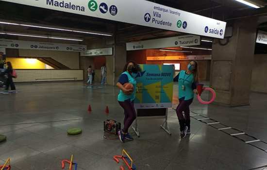 Estação Paraíso se transforma em Circuito Cardio nesta sexta-feira (23)