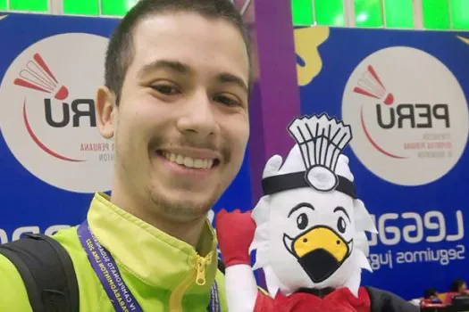 Atleta de São Caetano conquista medalha de bronze no Sul-Americano de Parabadminton