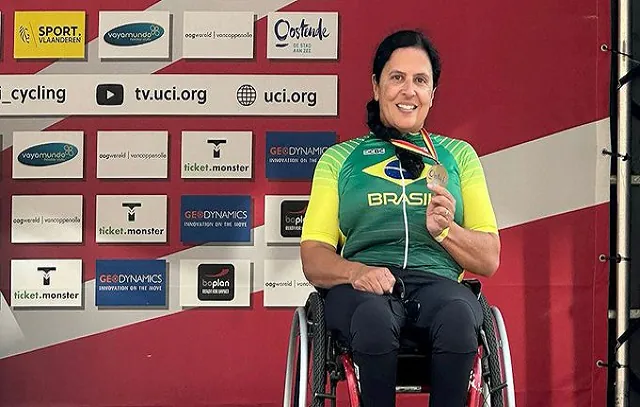 Ciclismo paralímpico: Gilmara do Rosário é bronze em Copa do Mundo