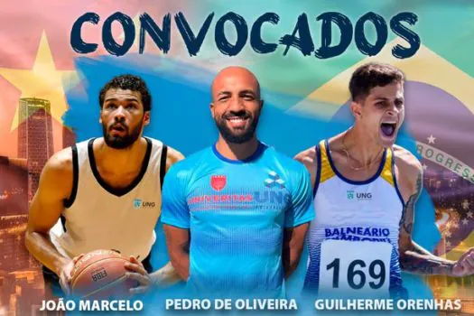 Atletas da UNG representam o Brasil em competição na China