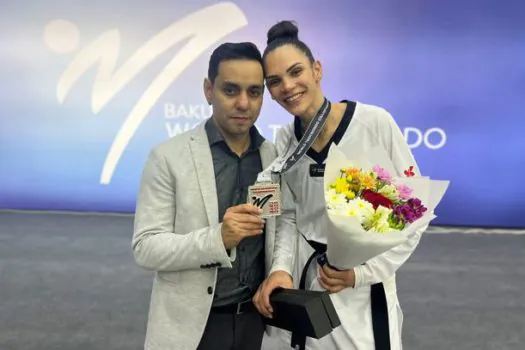 Atletas de São Caetano conquistam as duas únicas medalhas brasileiras no Taekwondo