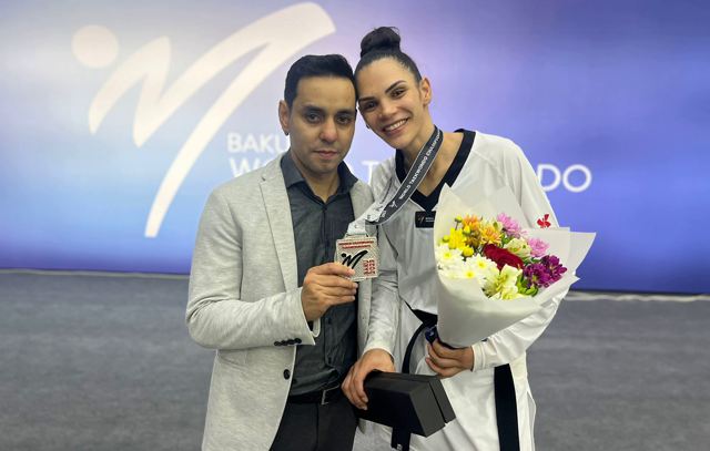 Atletas de São Caetano conquistam as duas únicas medalhas brasileiras no Taekwondo