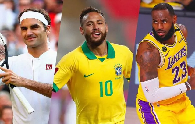 Lista dos atletas mais bem pagos do mundo tem Federer no Top 10 e Neymar em 12º