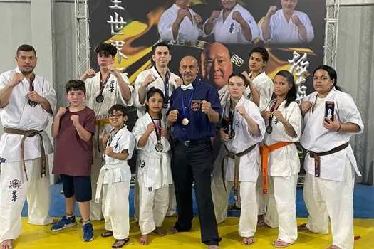 Atletas de karatê de Ribeirão Pires garantem pódio em Campeonato Brasileiro de Kyokushin