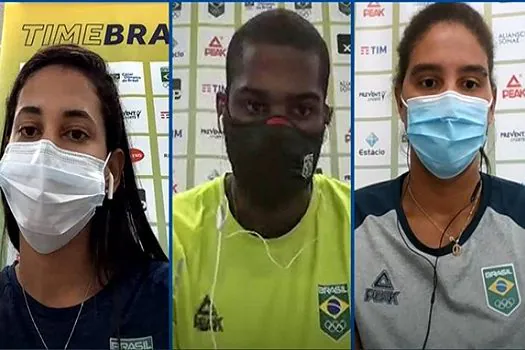 JOGOS OLÍMPICOS: Ana Patrícia, Duda e Evandro falam sobre expectativa para a estreia