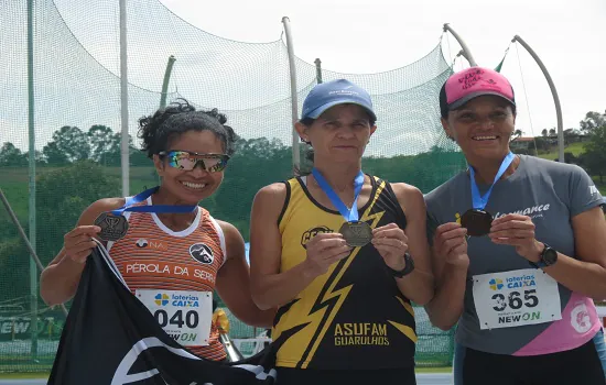 Pérola da Serra conquista três medalhas no II Troféu Brasil Master de Atletismo