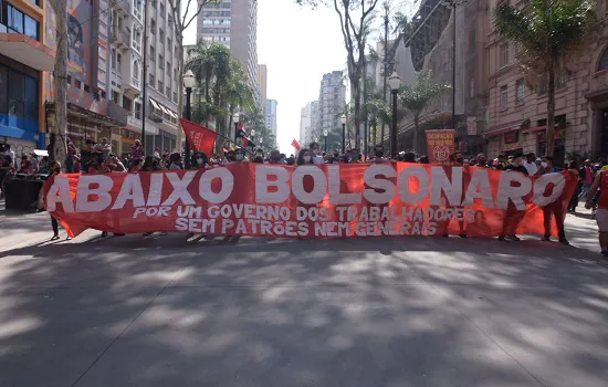 Haddad e Boulos defendem a democracia em ato Grito dos Excluídos em SP