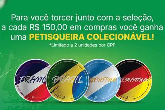 Torcida na Copa fica mais divertida com promoção do Atrium Shopping