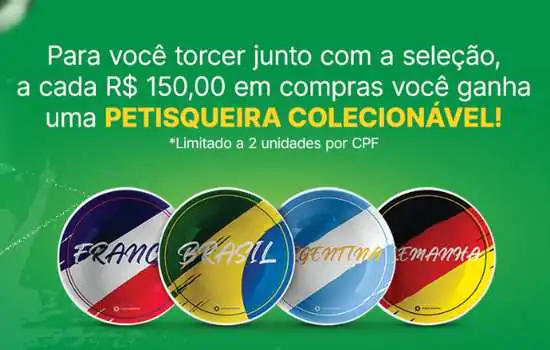 Torcida na Copa fica mais divertida com promoção do Atrium Shopping