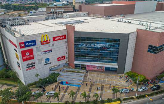 Papai Noel chega neste sábado ao Atrium Shopping