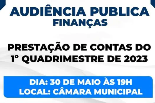 Ribeirão Pires realiza audiência pública para prestação de contas