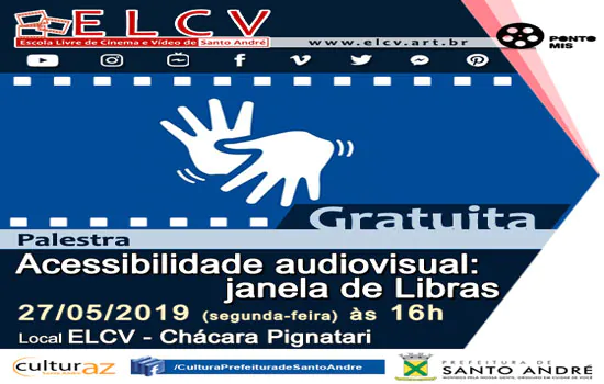 Palestra gratuita sobre acessibilidade audiovisual acontece em Santo André