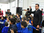 Prefeito participa de aula inaugural do Programa Cidade na Escola