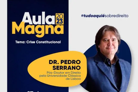 FDSBC promove aula magna com o Dr. Pedro Serrano