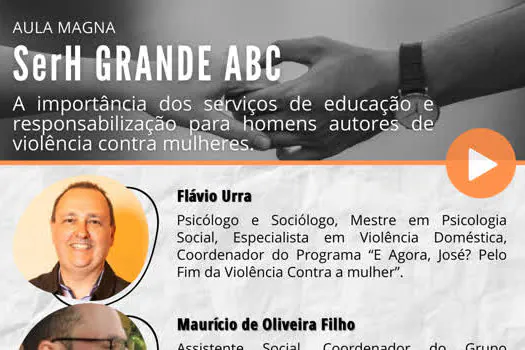 Consórcio ABC promove aula magna do curso sobre combate à violência contra a mulher