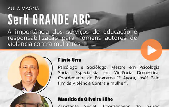 Consórcio ABC promove aula magna do curso sobre combate à violência contra a mulher