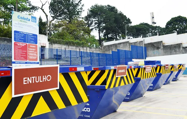 Estação de Coleta no Jardim Ana Maria elimina ponto de descarte de lixo