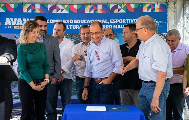 Auricchio formaliza construção de moderno complexo educacional no Bairro Mauá