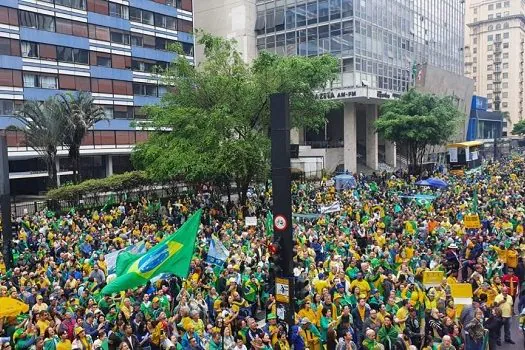 Discurso religioso e contra Alexandre de Moraes predominam na Paulista