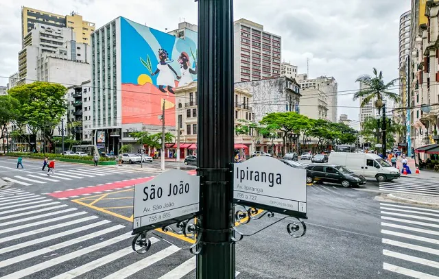 Prefeitura SP entrega esquina das avenidas Ipiranga com São João aos paulistanos