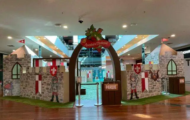 “Aventura Medieval” do ParkShopping São Caetano vai até o dia 30 de julho