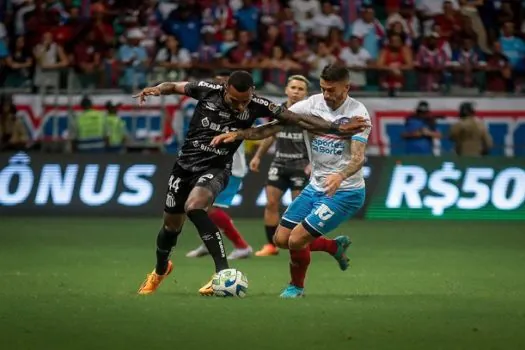 Nos pênaltis, Santos é eliminado pelo Bahia na Copa do Brasil