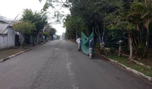 Rua Eugênio Roncon recebe manutenções em Ribeirão Pires