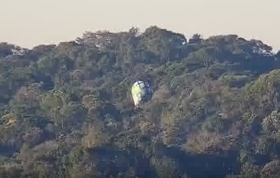 Ecovias registra queda de balão em São Bernardo do Campo