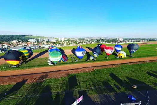 Araçoiaba da Serra recebe Copa Brasil de Balonismo