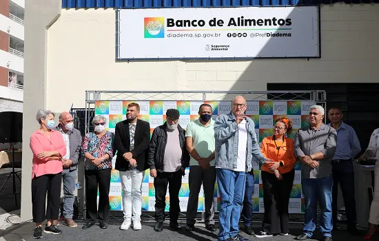 Banco de Alimentos de Diadema ganha revitalização e novos equipamentos