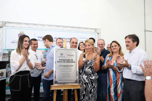 Fundo Social de São Caetano inaugura o Banco de Alimentos