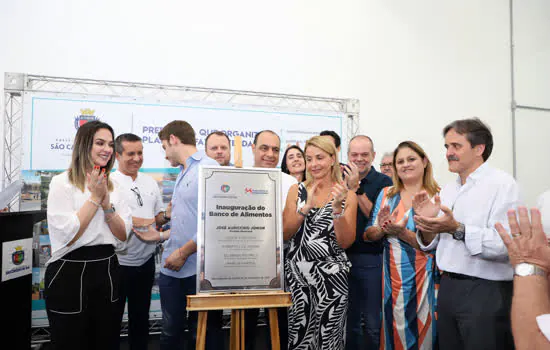 Fundo Social de São Caetano inaugura o Banco de Alimentos